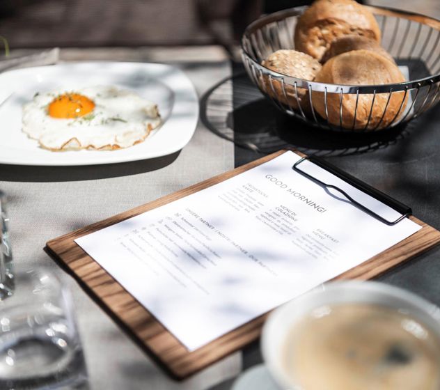 Our à-la-carte egg dishes for breakfast