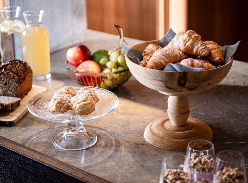 Unser Frühstücksbuffet mit regionalen Produkten